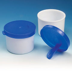 Globe Scientific Stool Specimen Container Polypropylene 20 mL (0.67 oz.) Snap-On Lid Unprinted NonSterile