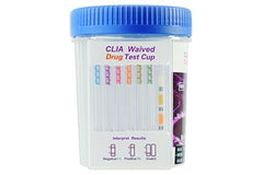 Healgen Scientific Ltd Drugs of Abuse Test 12-Drug Panel with Adulterants AMP500, BAR, BUP, BZO, COC150, mAMP500/MET, MDMA, MOP300, MTD, OXY, PCP, THC (pH, OX, SG) Urine Sample 25 Tests