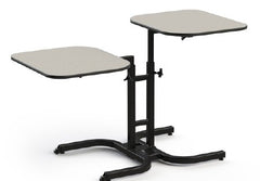 ComforTEK Seating Inc Wheelchair Accessible Table Butterfly Series Adjustable Height 95 lbs. Weight Capacity