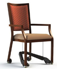 ComforTEK Seating Inc Dining Chair Contessa 100 REZ Series With Armrests Fabric/Vinyl