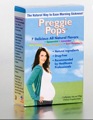 Three Lollies LLC Nausea Relief Preggie Pops® Syrup 7 per Box