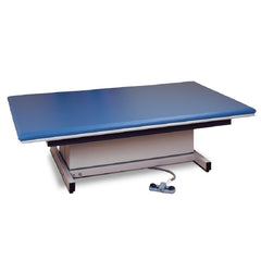 Clinton Industries Hi-Lo Upholstered Mat Platform 5 W X 7 L Foot 22 to 34 Inch Height 600 lbs. Weight Capacity Powder-coated Steel Frame
