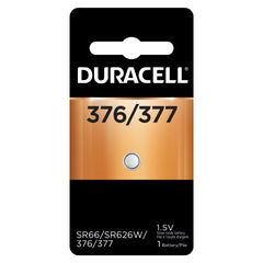 Duracell Silver Oxide Battery Duracell® 377 Coin Cell 1.5V Disposable 1 Pack - M-1081389-2978 - Case of 36