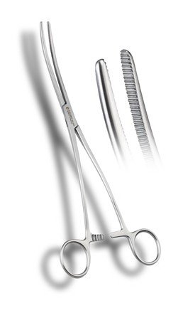 Cooper Surgical Uterine Forceps Euro-Med® Bozeman 10-1/4 Inch Length Double Curved - M-1081512-1538 - Each