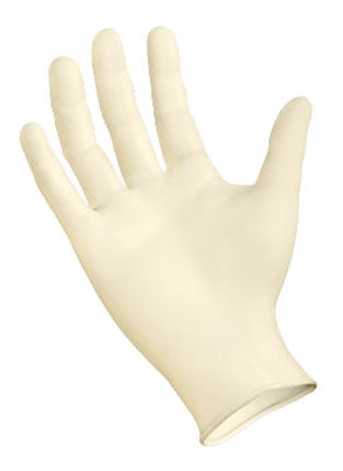Sempermed USA Exam Glove SemperCare® Latex X-Small NonSterile Latex Standard Cuff Length Micro-Textured Ivory Not Chemo Approved - M-1081587-2936 - Case of 1000