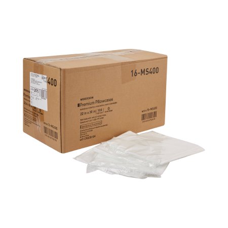 Pillowcase McKesson Standard White Disposable