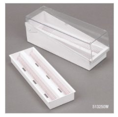 Globe Scientific Storage Box 85 X 95 X 240 mm ABS Base, Styrene Acrylonitrile Resin Cover, ABS Tray
