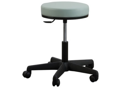 Oakworks Exam Stool Premium Series Pneumatic Height Adjustment, High Height 5 Casters For Easy Movement Coal