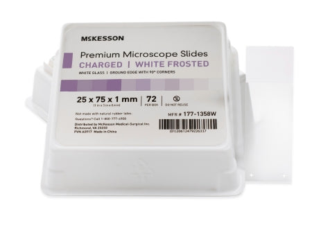 Microscope Slide McKesson 25 X 75 X 1 mm Frosted