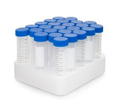 StatLab Medical Products Centrifuge Tube Conical Bottom Plain 50 mL Blue Screw Cap Polypropylene Tube - M-1009032-1945 - Case of 500