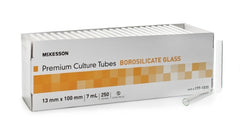 McKesson Test Tube Round Bottom Plain 13 X 100 mm 7 mL Without Color Coding Without Closure Glass Tube