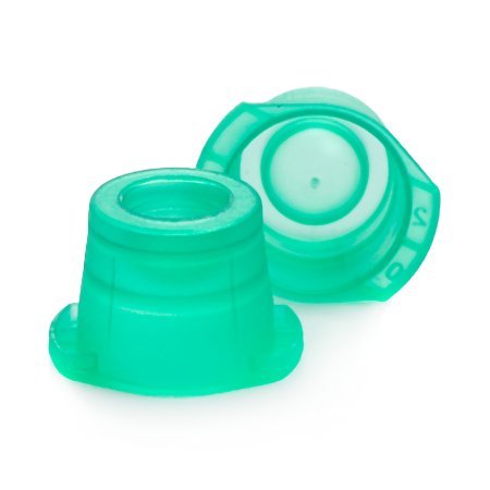 McKesson Tube Closure Polyethylene Snap Cap Green 12 mm / 13 mm / 16 mm (Universal) Fits Most 12mm, 13mm and 16mm Evacuated Glass Blood Collection Tubes and Plastic Test Tubes NonSterile