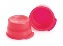 McKesson Tube Closure Polyethylene Snap Cap Red 13 mm For Use with 13 mm Blood Drawing Tubes, Glass Test Tubes, Plastic Culture Tubes NonSterile