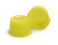 McKesson Tube Closure Polyethylene Snap Cap Yellow 13 mm For Use with 13 mm Blood Drawing Tubes, Glass Test Tubes, Plastic Culture Tubes NonSterile