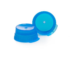 McKesson Tube Closure Polyethylene Snap Cap Blue 16 mm For Use with 13 mm Blood Drawing Tubes, Glass Test Tubes, Plastic Culture Tubes NonSterile