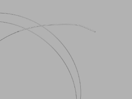 Cook Medical Extra Support Guidewire Roadrunner® .014 Inch Diameter 300 cm Length - M-1082302-4752 - Each
