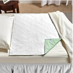 Salk Inc Underpad with Tuckable Flaps SleepDri® 34 X 36 Inch Reusable Polyester / Rayon Light Absorbency - M-1082540-2368 - Each