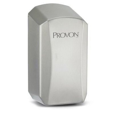 GOJO Behavioral Health Hand Hygiene Dispenser PROVON® LTX™ Gray 304 Stainless Steel Automatic 1200 mL Wall Mount - M-1082561-3511 - Case of 1