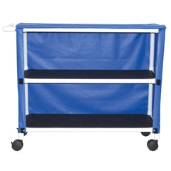 MJM International Jumbo Cart 20 X 45.25 X 56.5 Inch 20 X 50 Inch, 16.5 Inch Shelves Height