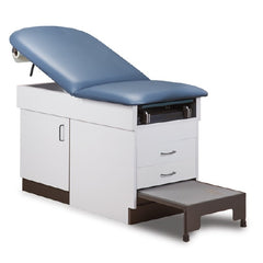 Clinton Industries Family Practice Table with Step Stool Model 8890 Fixed Height 400 lbs. Weight Capacity