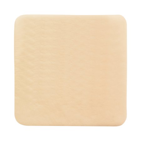 Thin Silicone Foam Dressing McKesson Lite 6 X 6 Inch Square Silicone Gel Adhesive without Border Sterile