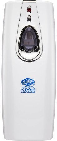 The Clorox Company Air Freshener Dispenser Clorox® Odor Defense™ White Plastic Automatic Spray 6 oz. Wall Mount - M-1083278-4590 - Case of 10