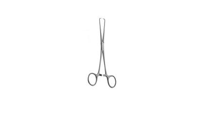 V. Mueller Uterine Tenaculum Forceps Barrett 7-1/8 Inch Length Ring Handle Straight - M-1083310-3711 - Each