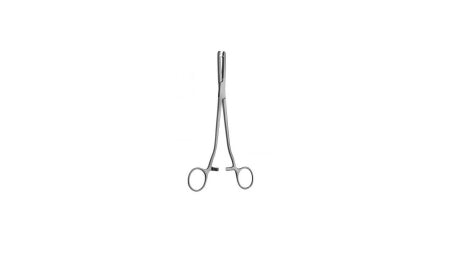 V. Mueller Uterine Forceps Ballentine 8-1/4 Inch Length Stainless Steel Ring Handle Straight - M-1083311-2706 - Each