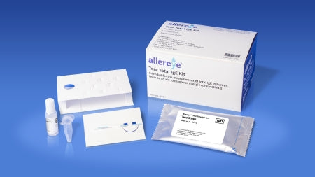 Bluejay Diagnostics Inc Rapid Test Kit Allereye™ Tear Total IgE Allergen-Specific IGE Assay Allergic Conjunctivitis Tear Sample 10 Tests