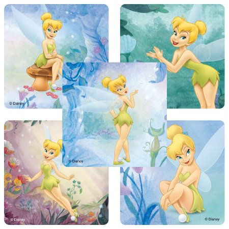 SmileMakers SmileMakers® 100 per Unit Tinker Bell Sticker 2.5 Inch