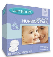 Emerson Healthcare Nursing Pad Lansinoh® One Size Fits Most Cotton Disposable