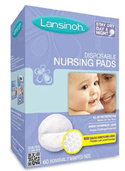 Emerson Healthcare Nursing Pad Lansinoh® One Size Fits Most Cotton Disposable