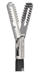 V. Mueller Laparoscopic Grasper V. Mueller® Endo Clinch Jaw / 20 mm Long Fenestrated Jaws 36 cm Shaft Length 5 mm Shaft Diameter - M-1083517-4096 - Each