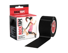 Patterson Medical Supply Kinesiology Tape Rock Tape® Cotton / Nylon 2 Inch X 105 Foot Black NonSterile