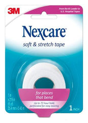 3M Medical Tape Nexcare™ Fabric 1 Inch X 6 Yard White