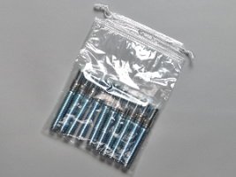 Elkay Plastics BAG, DRAWSTRING PULL-TITE CLR 8"X12" 2MIL (100/PK 10PK/CS) - M-1083841-2529 - Case of 1000