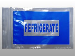 Elkay Plastics Reclosable Refrigerate Bag 9 X 12 Inch LDPE Clear / Blue - M-1083854-4906 - Case of 1000