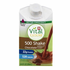 Hormel Food Sales Oral Supplement Vital Cuisine® 500 Shake Chocolate Flavor Ready to Use 8.45 oz. Carton