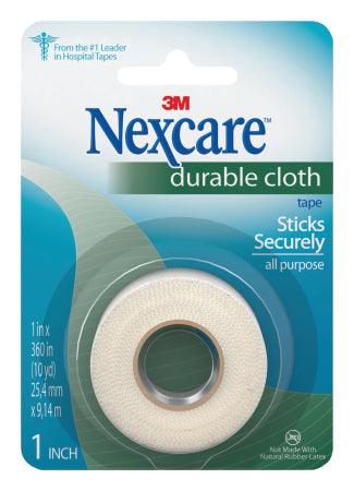 3M Medical Tape Nexcare™ Cloth 1 Inch X 10 Yard White NonSterile