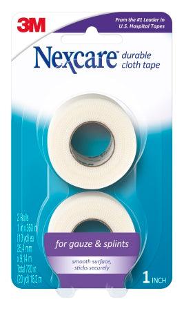 3M Medical Tape Nexcare™ Cloth 1 Inch X 10 Yard White