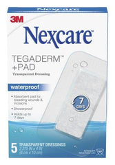 3M Transparent Dressing with Pad Nexcare™ Tegaderm™+ Pad Rectangle 2-3/8 X 4 Inch 2 Tab Delivery Without Label Sterile