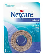 3M Medical Tape Nexcare™ No Hurt Self-Adherent 1 X 80 Inch Tan NonSterile