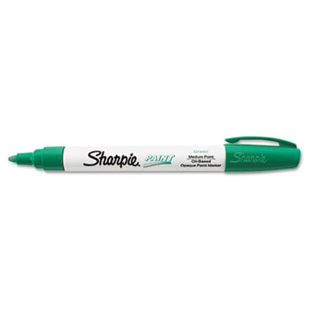 Sharpie® Permanent Paint Marker, Medium Bullet Tip, Green