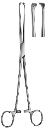 Fine Surgical Tissue Forceps Allis 10 Inch Length 5 X 6 Teeth - M-1084080-2043 - Each