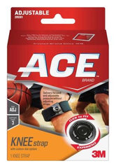 3M Knee Strap 3M™ Ace™ One Size Fits Most Hook and Loop Strap Left or Right Knee