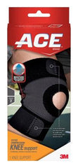 3M Knee Support 3M™ Ace™ Moisture Control Medium Pull-On / Hook and Loop Strap Closure 15 to 17 Inch Knee Circumference Left or Right Knee