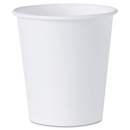 Dart® White Paper Water Cups, 3oz, 100/Bag, 50 Bags/Carton