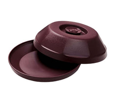 Culinary Depot Inc Insulated Dome Dinex® Cranberry Red Reusable Plastic Fits 9 Inch Base