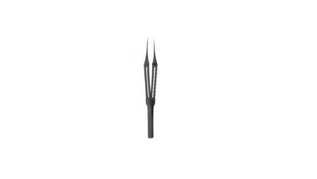 V. Mueller Forceps Bonn 3-3/8 Inch Length Titanium Serrated Handle 0.12 mm, 1 x 2 Teeth - M-1086065-1785 - Each