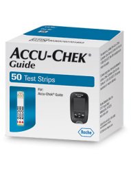 Roche Diabetes Care Blood Glucose Test Strips Accu-Chek® 50 Strips per Box Tiny 0.6 microliter drop For Accu-Check Blood Glucose Meters